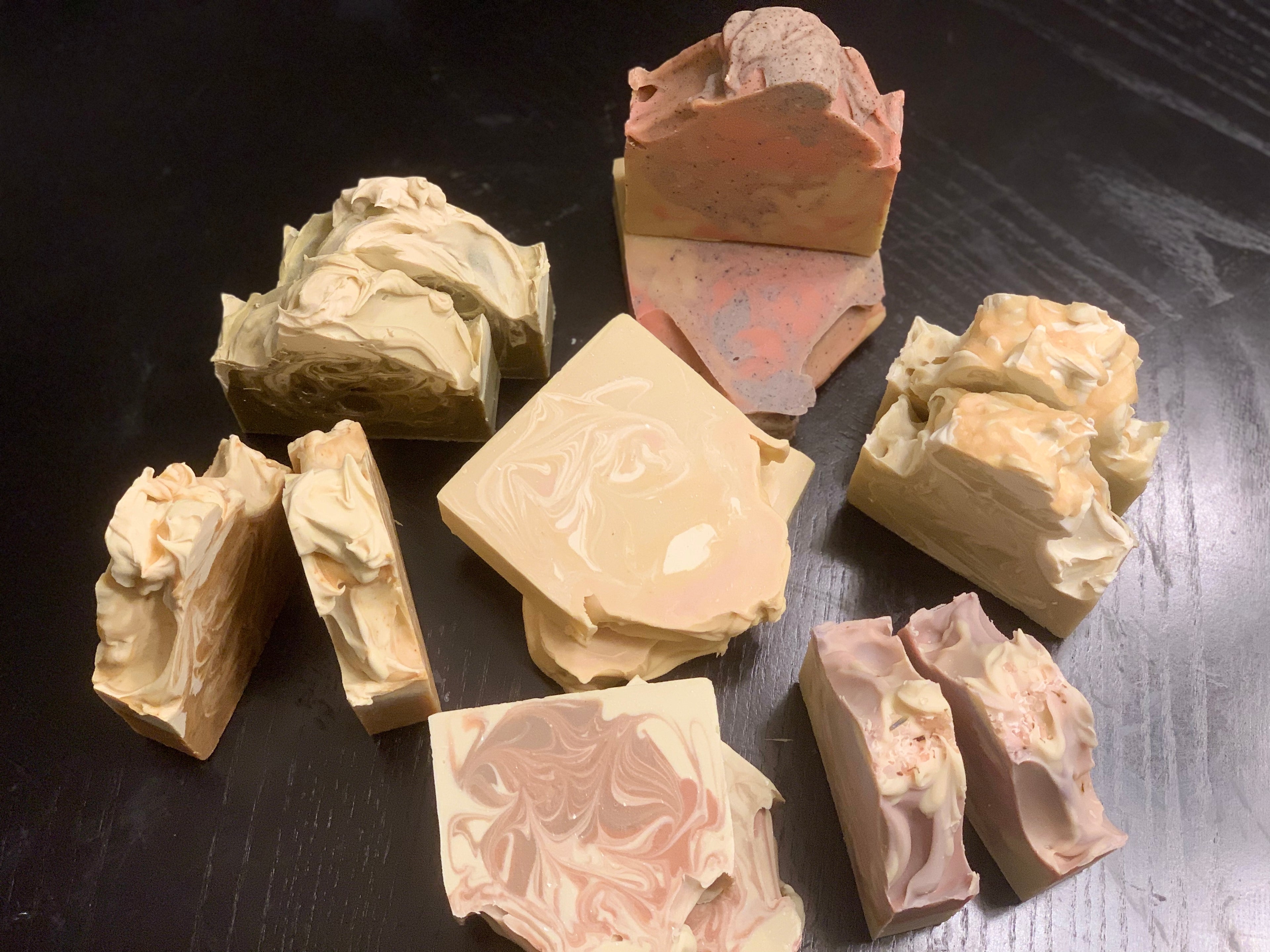 Blk Amber Lavender Hemp Body Soap