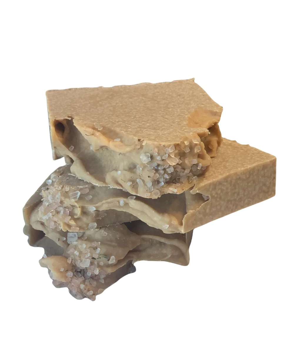 Salted Rose Hemp Body Soap
