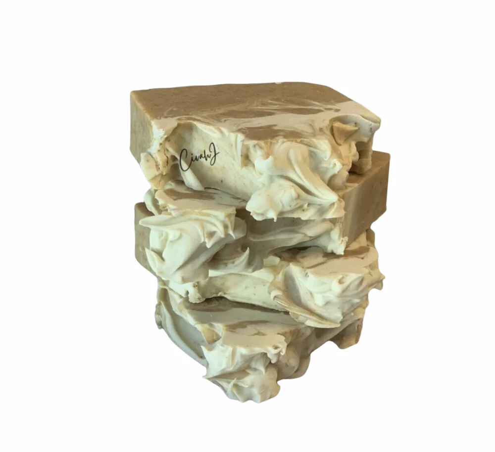 Turmeric Ginger Carrot Hemp Body Soap