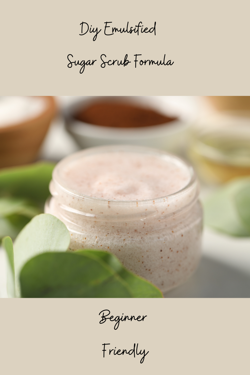 Digital PDF | DIY Emulsified Sugar Scrub Formula